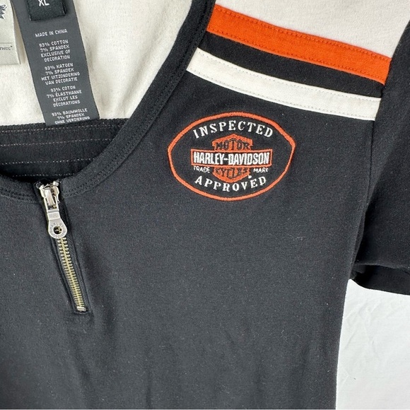 Harley Davidson Women’s Short Sleeve T Shirt Size XL - Picture 5 of 7